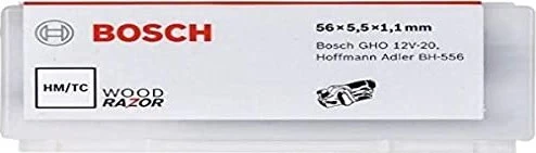 Bosch Professional Wood Razor Carbide Wendehobelmesser 56mm, 2 Stück