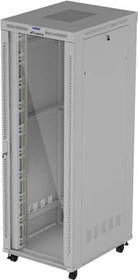 Lanberg 19" Rackschrank 47HE, freistehend, V2, Glastür, IP20, RAL 7035, 1000mm tief