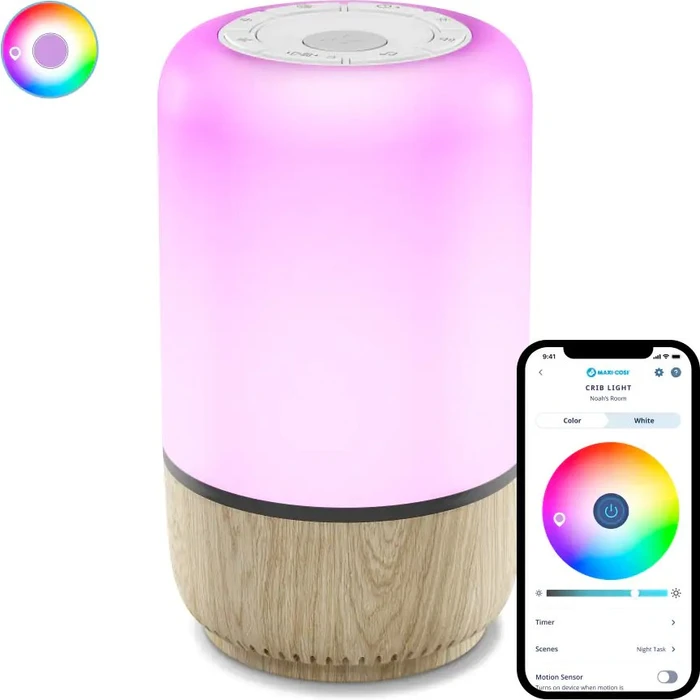 Maxi-Cosi Connected Home Soothe Steckdosenlicht Nachtlicht & Klang