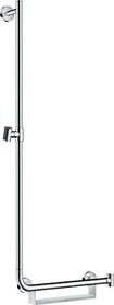 Hansgrohe Unica Brausestange Comfort 110cm links weiß/chrom