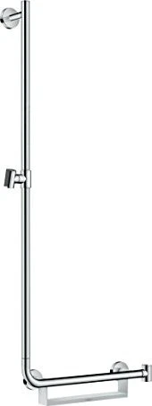 Hansgrohe Unica Brausestange Comfort 110cm links weiß/chrom