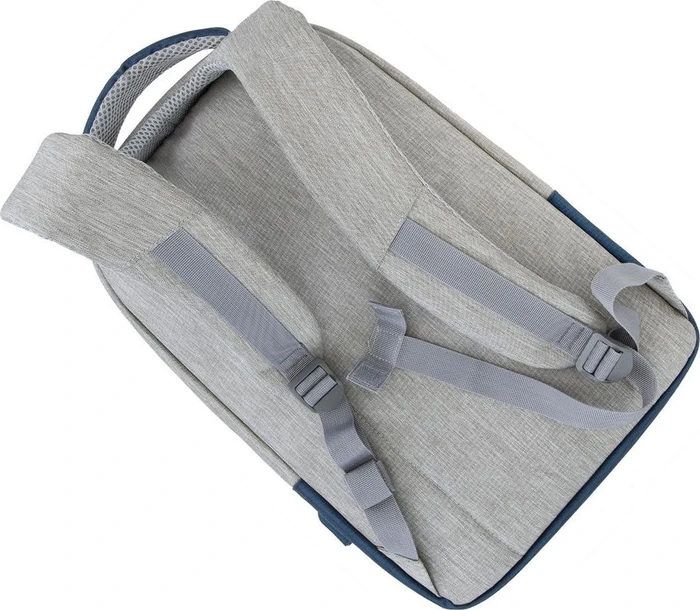 RivaCase 7562 Prater anti-theft Laptop Rucksack 15.6", grau/dunkelblau