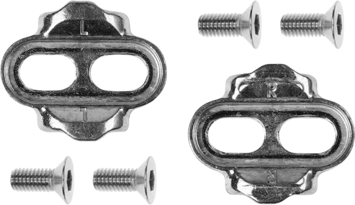 CrankBrothers Zero Float 0° Cleats silber