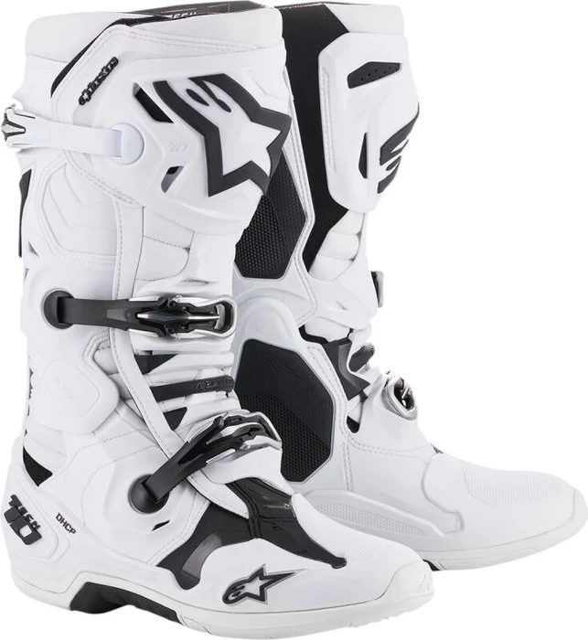 Alpinestars Tech 10 Motorradstiefel weiß