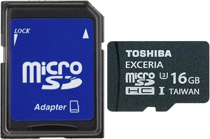 Toshiba Exceria R95/W60 16GB, UHS-I U3, Class 10