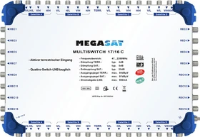 MegaSat Multischalter 17/16 C
