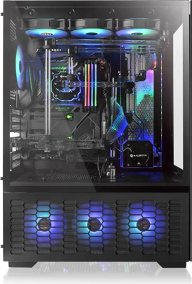 Raijintek Paean Premium, Glasfenster