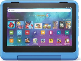 Amazon Fire HD 8 KFRAWI 2022, ohne Werbung, schwarz, 32GB, Cyber-Welt-Design, Kids Pro Edition