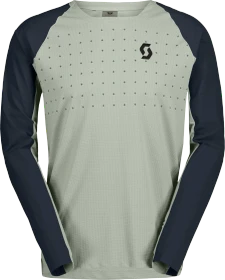 Scott Trail Vertic Pro Trikot langarm spray grey/dark blue (Herren)