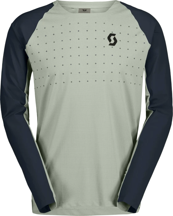 Scott Trail Vertic Pro Trikot langarm spray grey/dark blue (Herren)
