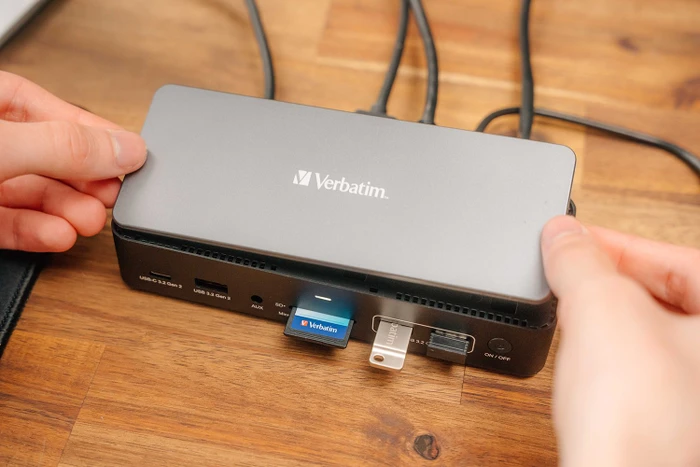 Verbatim USB-C Pro Docking Station CDS-15SSD, USB-C 3.1 [Buchse]
