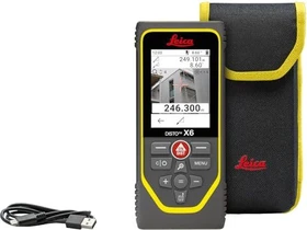 Leica DISTO X6 Akku-Laser-Entfernungsmesser inkl. Tasche + Akku 2.0Ah