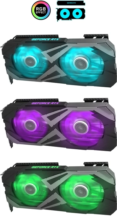 KFA2 GeForce RTX 3060 EX (1-Click OC) (LHR), 12GB GDDR6, HDMI, 3x DP
