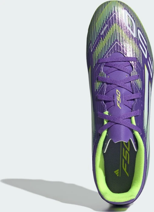 adidas F50 Club FG/MG purple rush/cloud white/lucid lemon