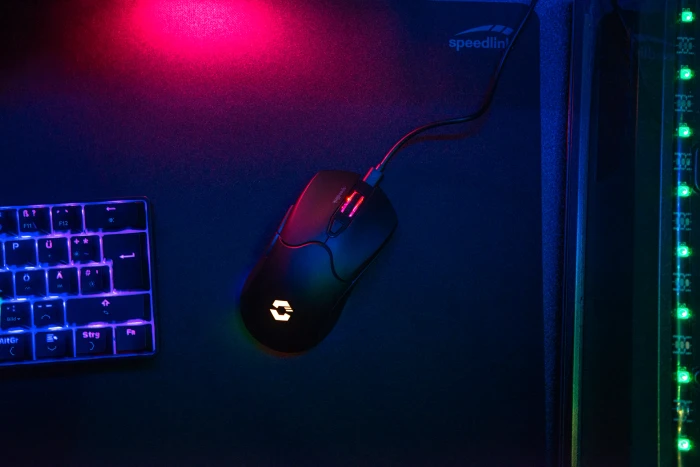 Speedlink Velox Rechargeable Wireless RGB Gaming Mouse schwarz, USB