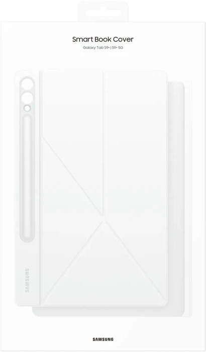 Samsung EF-BX810 Smart Book Cover für Galaxy Tab S9+ / S9 FE+ / S10+, White