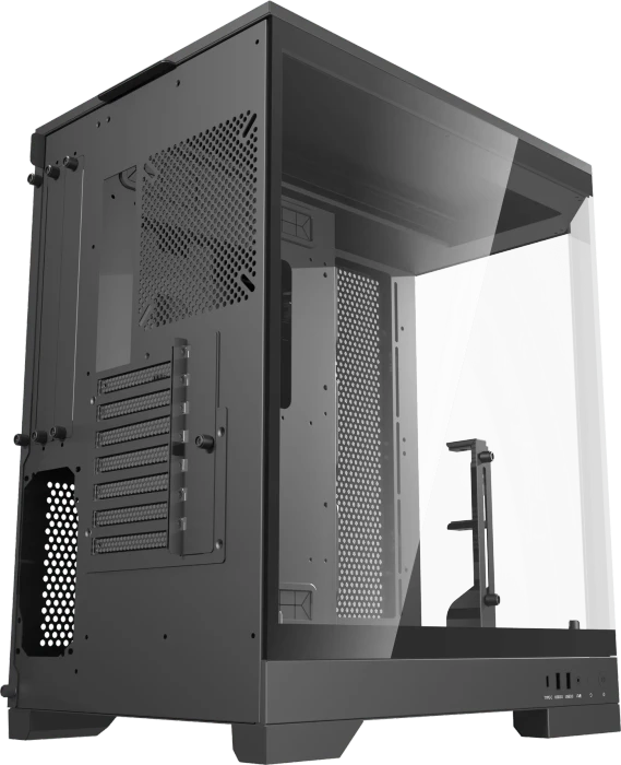 DarkFlash DQX90 Black, Glasfenster