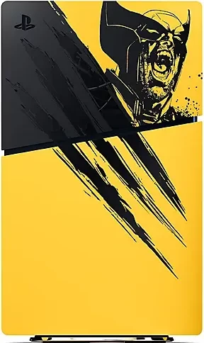 Sony PlayStation 5 Pro Faceplate Marvel's Wolverine Battle Yellow Limited Edition (PS5)