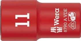 Wera 8790 A VDE Zyklop Außensechskant Steckschlüssel 1/4", 11x41mm