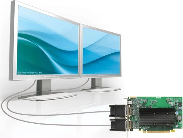 Matrox M9120, 512MB DDR2, 2x DVI, S-Video