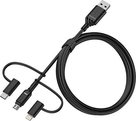 Otterbox 3-in-1-Kabel 1.0m schwarz