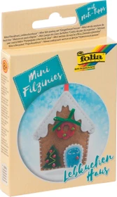 Folia Mini Filzinies Filznähset Lebkuchenhaus