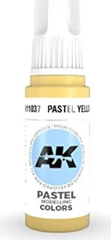AK-Interactive 3rd Gen Acrylic Colors Pastel Modelling Colors pastel yellow, 17ml