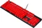 Corsair Pro Keycap Mod Kit, Kunststoff (PBT) Double-Shot, rot, 105 Tasten, ISO-DE Vorschaubild