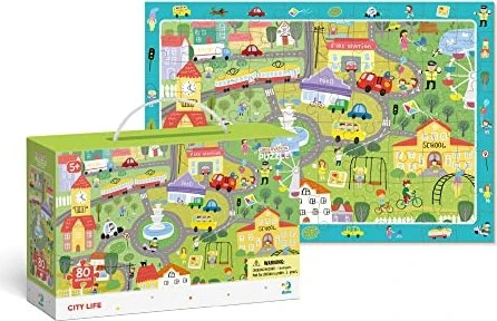 Dodo Toys City Life Beobachtungspuzzle