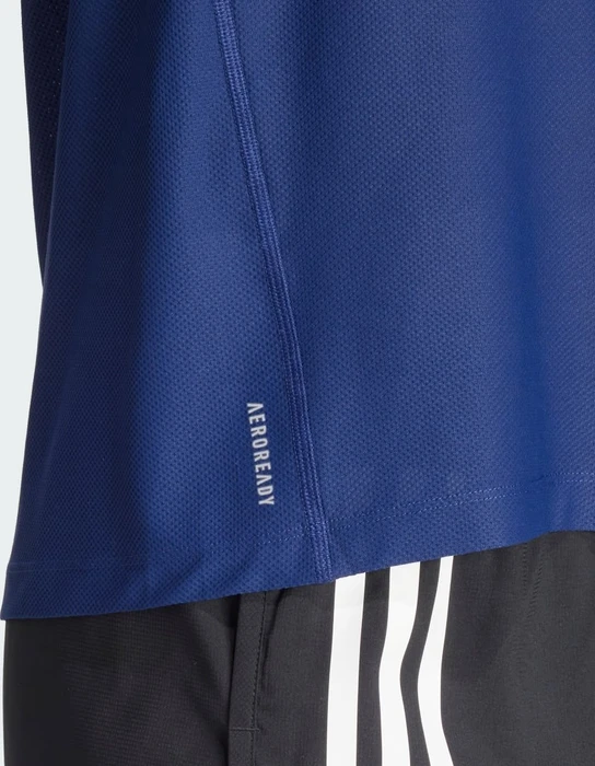 adidas Own The Run Laufshirt kurzarm dark blue (Damen)