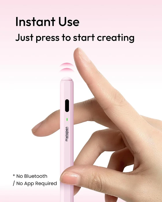 Metapen Air 8 iPad Pencil rosa