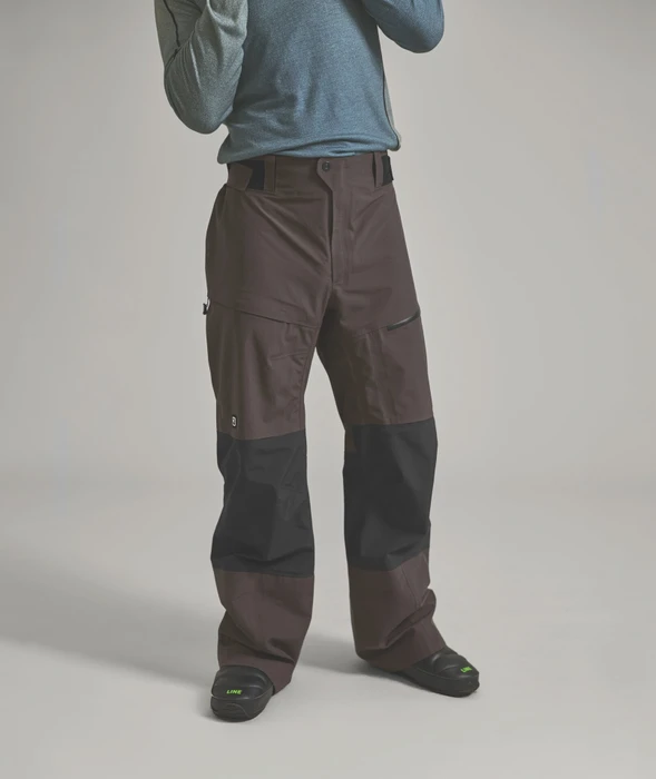 Ortovox Ravine Free 3L Skihose lang dark chestnut (Herren)