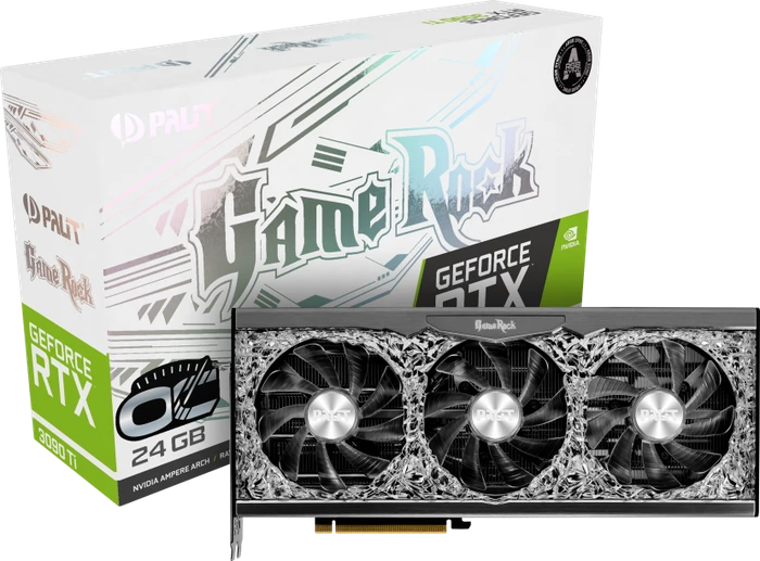 Palit GeForce RTX 3090 Ti GameRock OC, 24GB GDDR6X, HDMI, 3x DP