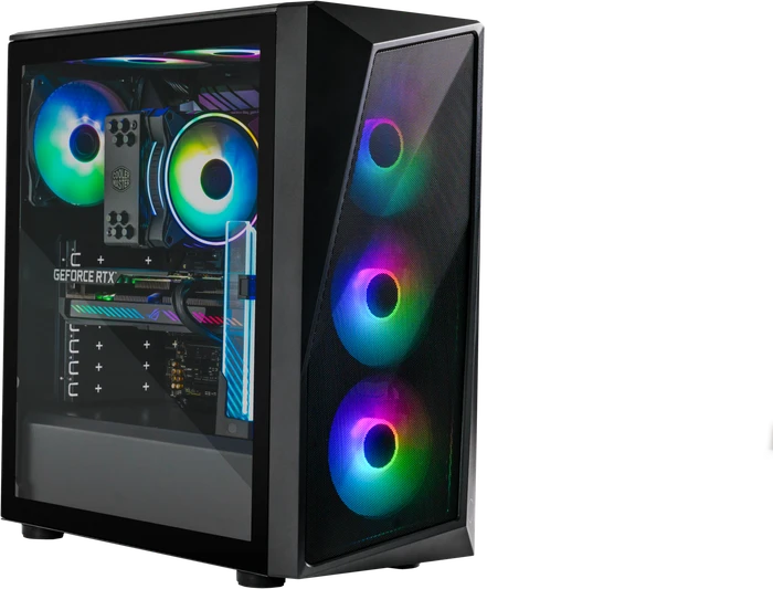 Cooler Master CMP 520, schwarz, Glasfenster