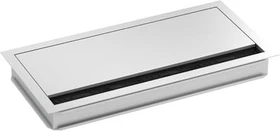 Bachmann Loop Square Kabeldurchführung, 240mm, silber