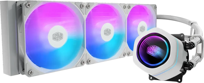 Cooler Master MasterLiquid Core Nex 360 ARGB, weiß