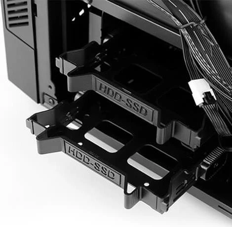 Antec NX300, schwarz, Glasfenster