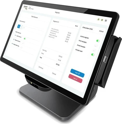 Elo Touch Solutions E-Series 3 15.6", schwarz, N97, 8GB RAM, 128GB SSD (E850098)