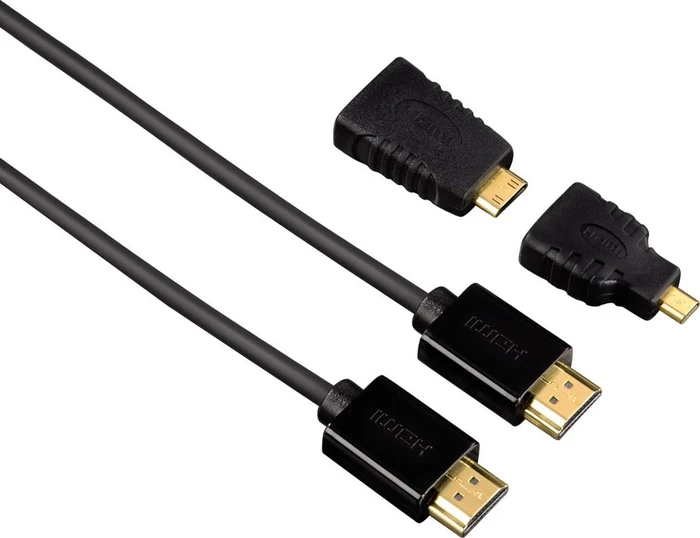 Hama High Speed mit Ethernet HDMI 1.4 Kabel schwarz, 1.50m