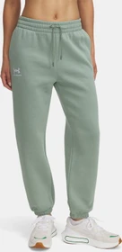 Under Armour Icon Fleece Trainingshose lang silica green/white (Damen)