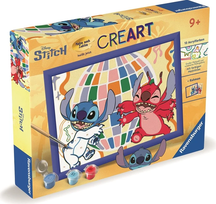 Ravensburger Malen nach Zahlen CreArt Disney Stitch & Leroy