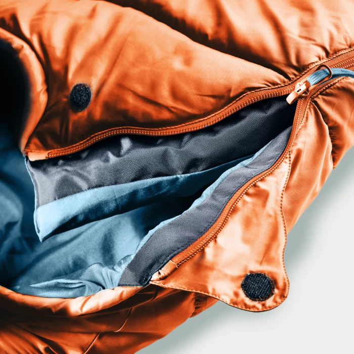 Deuter Little Star Mumienschlafsack saffron/slateblue (Junior)