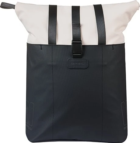 Basil Vive Shopper MIK Hooks Gepäcktasche off-white/black