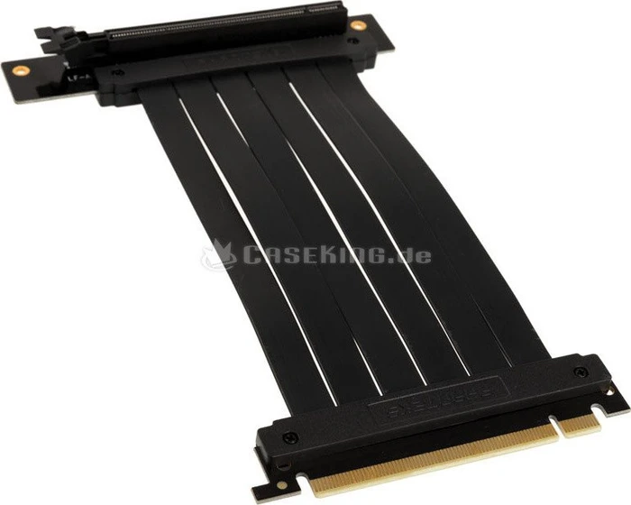 Phanteks Riser Kabel Premium, gewinkelt, PCIe 3.0, 220mm