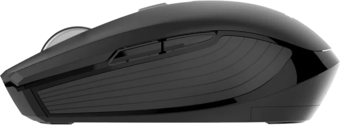 Deltaco Silent Wireless Travel Mouse schwarz, USB/Bluetooth