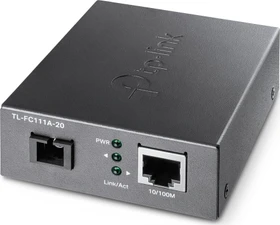 TP-Link WDM Media Converter, RJ-45, SC-Simplex SM 20km (TL-FC111A-20)