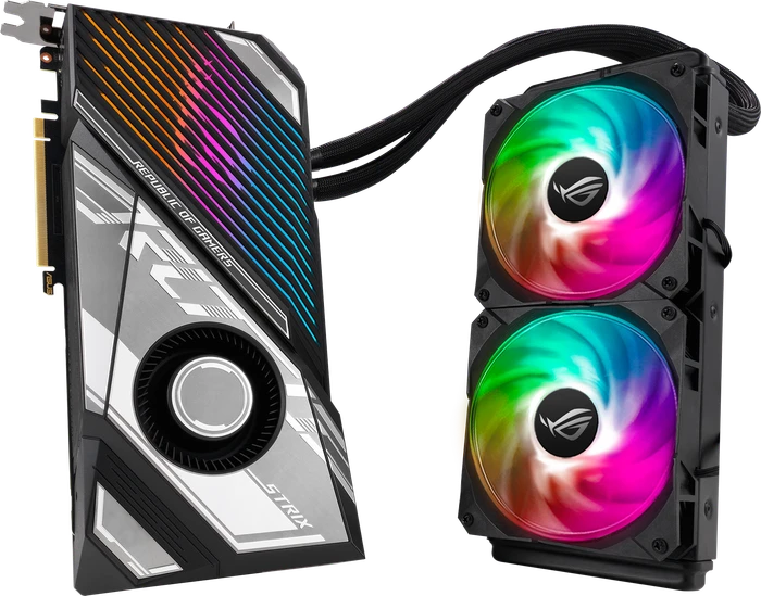 ASUS ROG Strix LC GeForce RTX 3080 Ti, ROG-STRIX-LC-RTX3080TI-12G-GAMING, 12GB GDDR6X, 2x HDMI, 3x DP