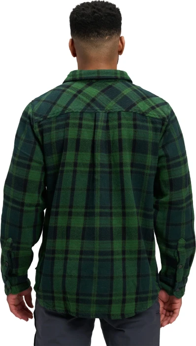 Black Diamond Project Heavy Flannel Hemd langarm palm green/anthracite plaid (Herren)