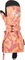 Ziener Lanup AS AW Skihandschuhe blossom camo (Junior) Vorschaubild