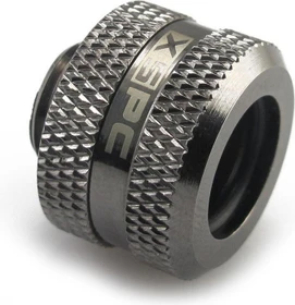 XSPC Rohranschluss G1/4" auf 14/10mm, schwarz verchromt